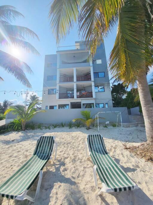 2 Rooms Apartment With Private Beach In Puerto Juarez Cancún Exteriér fotografie
