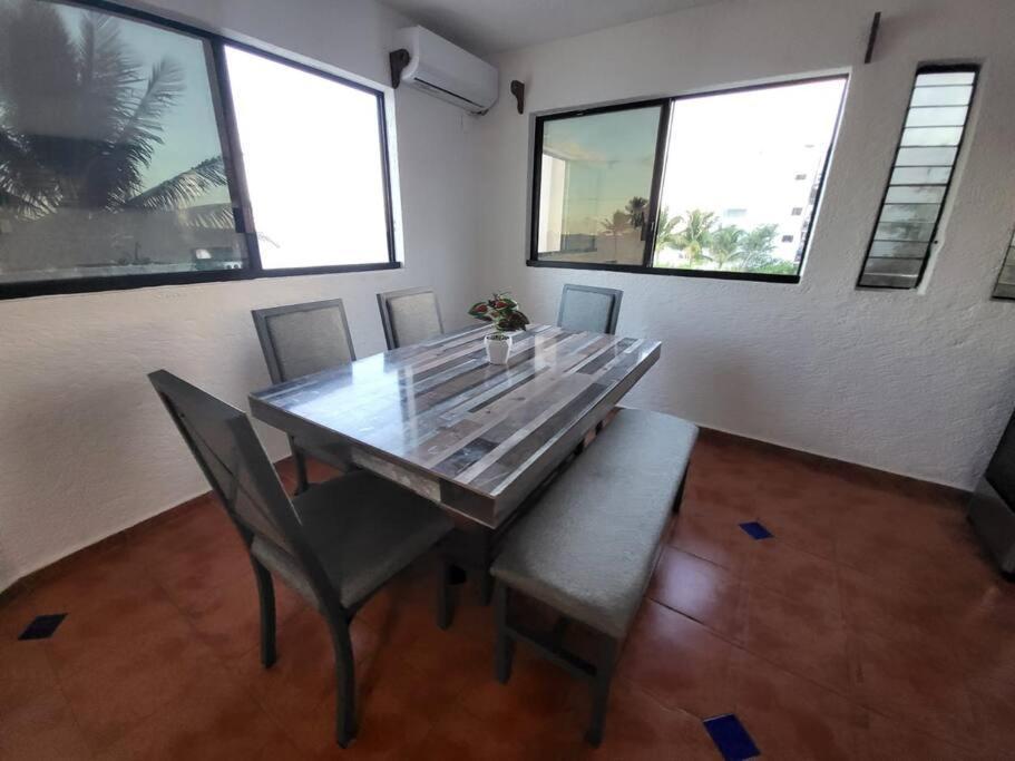 2 Rooms Apartment With Private Beach In Puerto Juarez Cancún Exteriér fotografie
